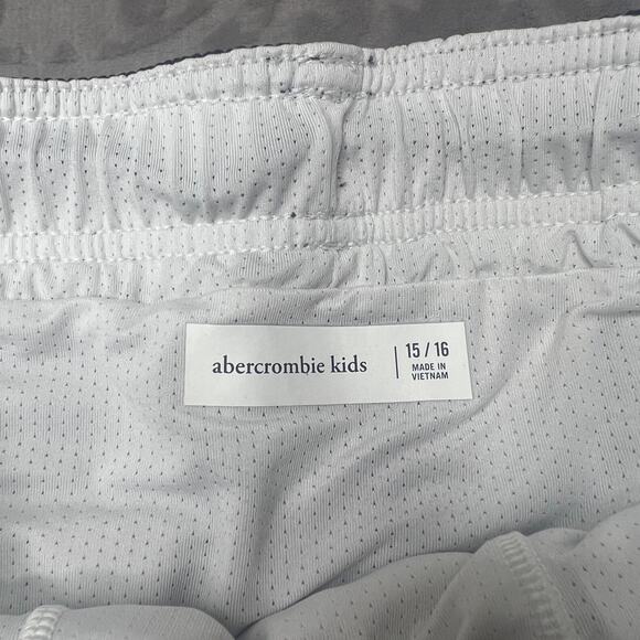 abercrombie kids 6" Inseam Navy Donut Swim Trunks 15/16 - Picture 3 of 7